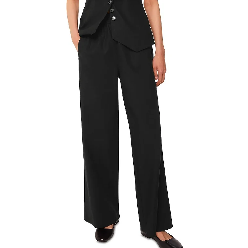 Effortless Wear Comfortable Fashion Layers Whistles Womens Linen Blend Pull On Trouser Pants