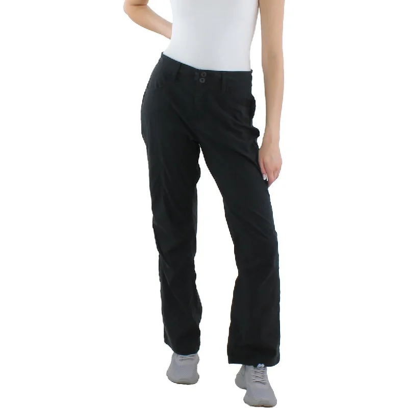 Modern Chic Trendy Street Comfort Wear PrAna Womens Lightweight Nylon Straight Leg Pants