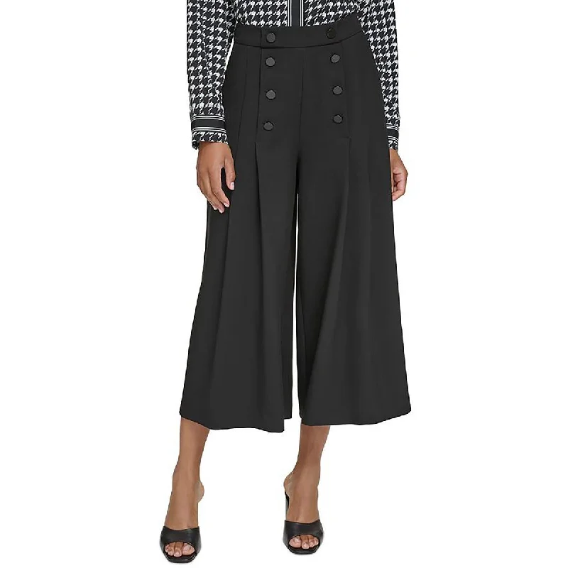 Cozy Apparel Fashionable Cozy Looks Karl Lagerfeld Womens Button Sailor Wide Leg Pants