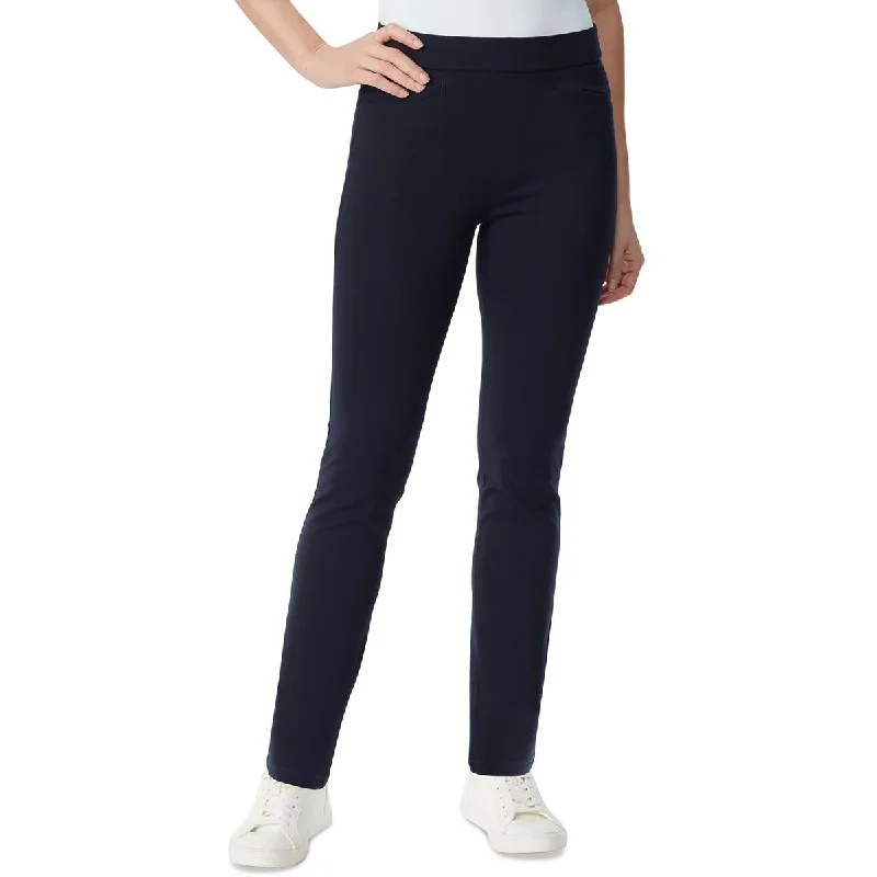 Light Fit Comfy Outfits Wearable Gloria Vanderbilt Womens Pull On Pointe Dress Pants