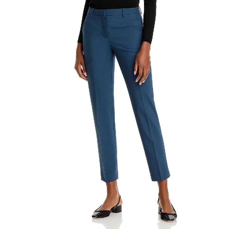 Easy Style Comfortable Chic Wearables Theory Womens Wool Suit pant Suit Pants