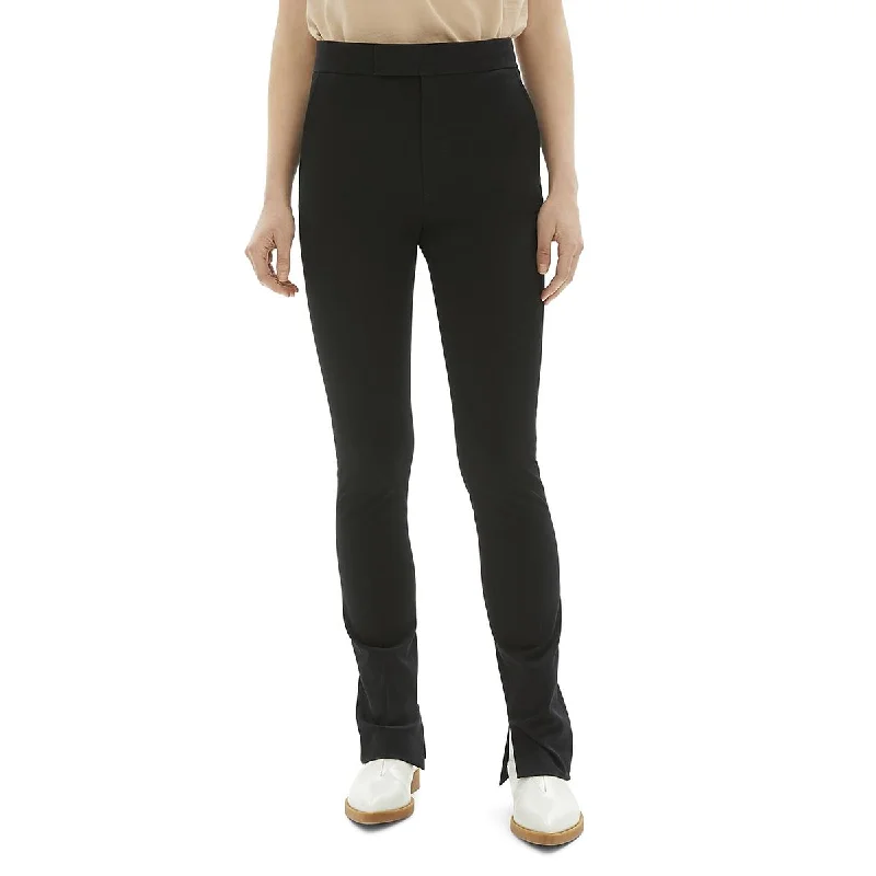 Lounge Chic Comfortable Wear Choices Helmut Lang Womens Rider Split Hem Business Leggings