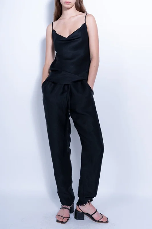 Relaxed Tops Stylish Relaxed Clothing Tapered Pajama Trousers