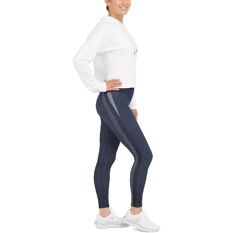 Chic Comfort Cozy Smart Wear Spanx Womens Seamless Track Stripe Leggings