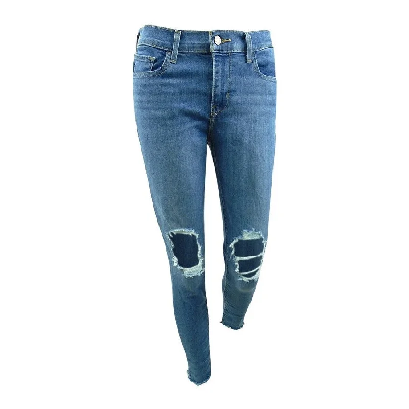 Layered Comfort Effortless Comfort Fit Levi's Women's 710 Distressed Skinny Jeans