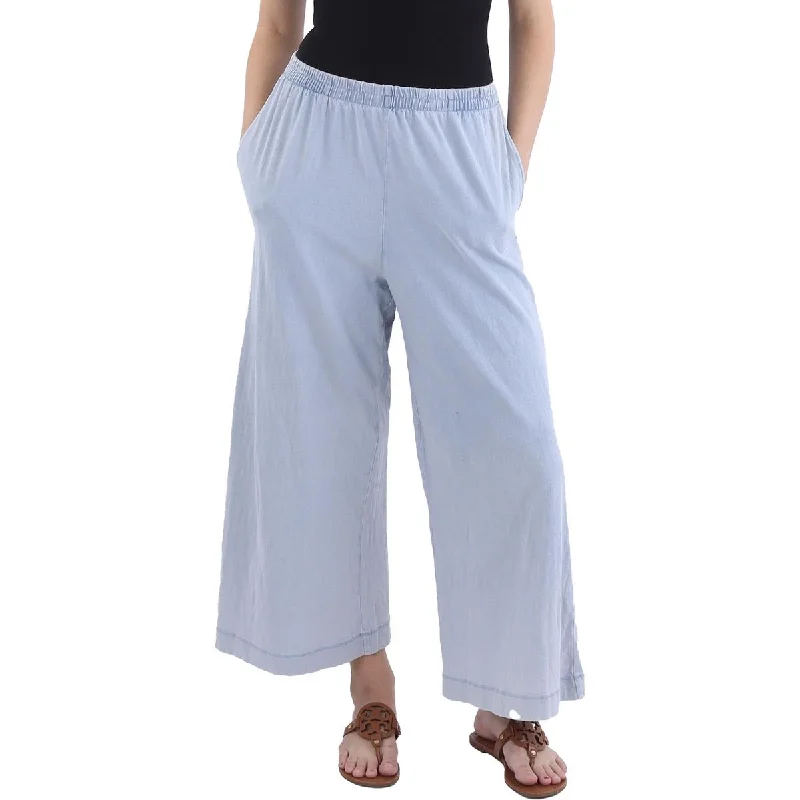Cozy Layers Cozy Layering Pieces Z Supply Womens Cotton High Rise Cropped Pants