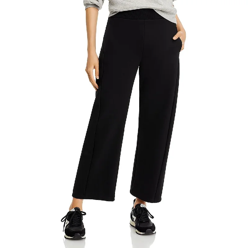 Timeless Style Relaxed Layered Looks Mother Womens High Rise Pull On Wide Leg Pants