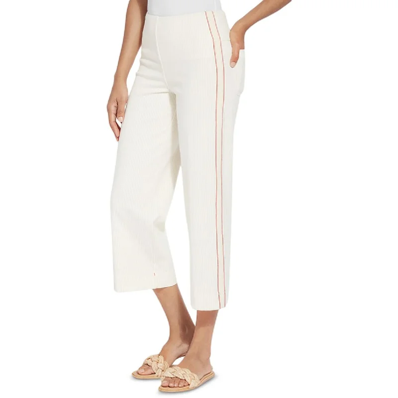 Comfortable Looks Comfortable Chic Fashion Lysse Womens Mid-Rise Stretch Straight Leg Pants
