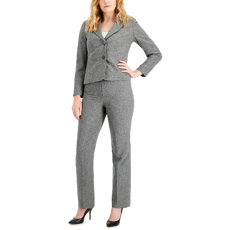 Fresh Comfort Comfortable Everyday Pieces Le Suit Womens Petites Woven Pattern Dress Pants