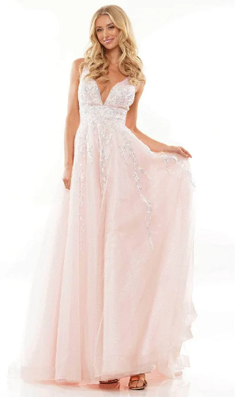 Soft Layers Cozy Stylish Wear Colors Dress G1103 - Sequined Tulle Prom Dress