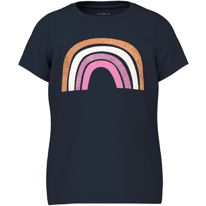 Casual Fit Soft Wearable Comfort Name It Dark Sapphire Hanne T-Shirt