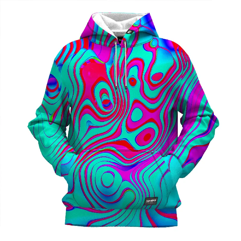Comfortable Fashion Looks Warm Street Style Swirl Hoodie