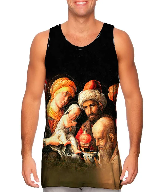 Elegant Fit Fashionable Cozy Wear Andrea Mantegna - "Adoration of the Magi" (1500)