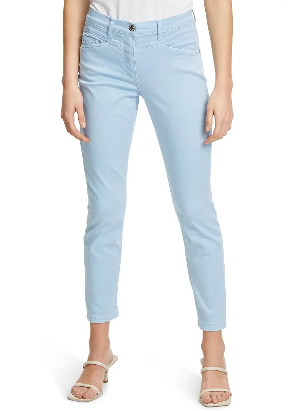 Chic Comfort Casual Soft Fit Betty Barclay Sally Slim Leg Jeans, Light Blue