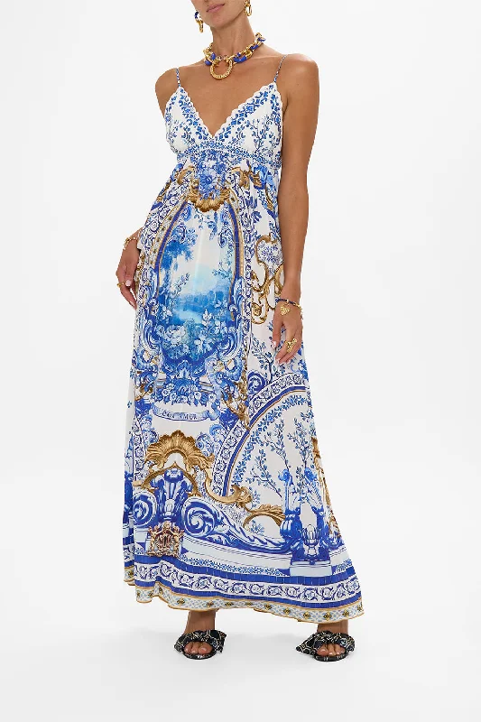 Urban Comfort Fashion Chic Comfort BRALETTE DETAIL DRESS AZUL ADVENTURES