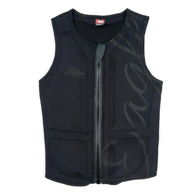 Fashionable Ease Stylish Relaxed Clothing Women's Pro Black Logo Vest