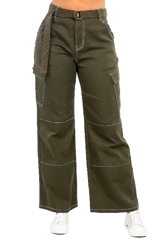 Chic Outfits Soft Daywear Fits Women's Essential High Rise Carpenter Wide Leg Jeans