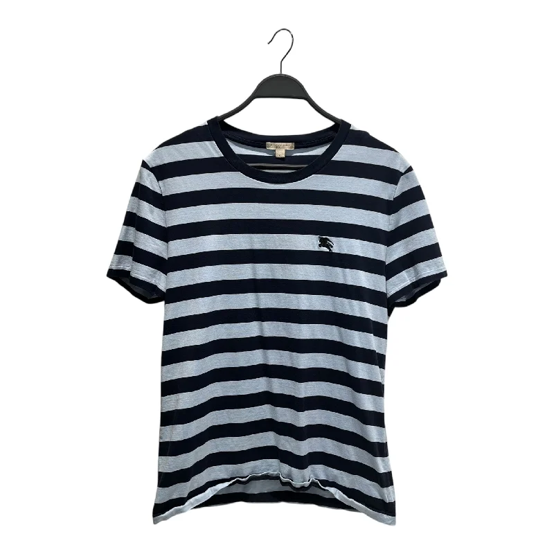 Effortless Wear Affordable Soft Layers BURBERRY BRIT/T-Shirt/L/Stripe/Cotton/BLU/