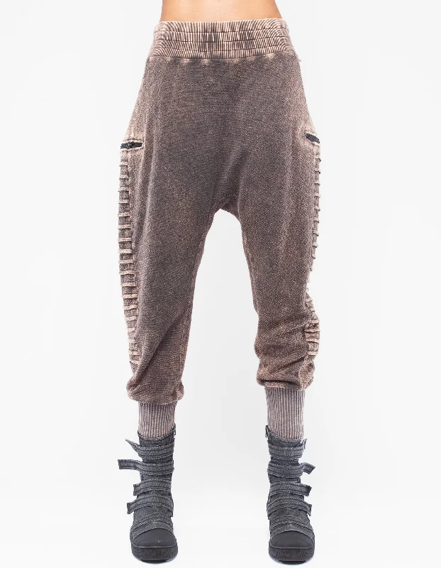 Warm Comfort Simple Comfort Trends TROUSERS BAGGY HERMIT W