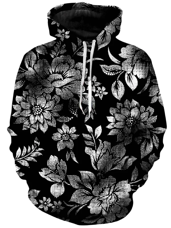 Modern Chic Warm Comfortable Fits Nature's Candy B&W Unisex Hoodie