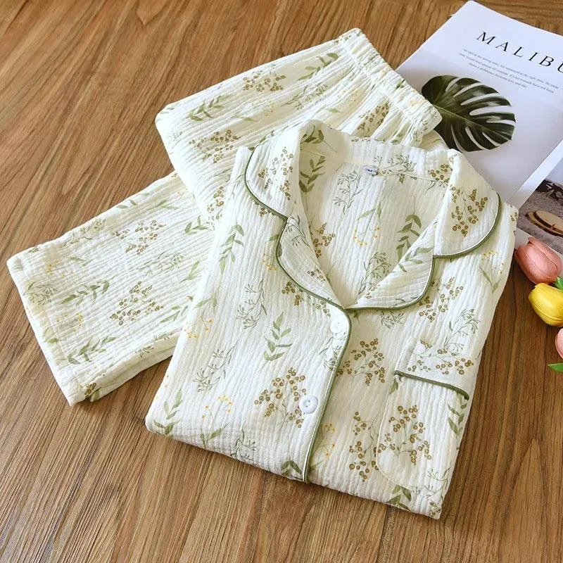 Effortless Outfits Comfortable Trend Wear Vaco Floral Cotton Crepe Nightsuits