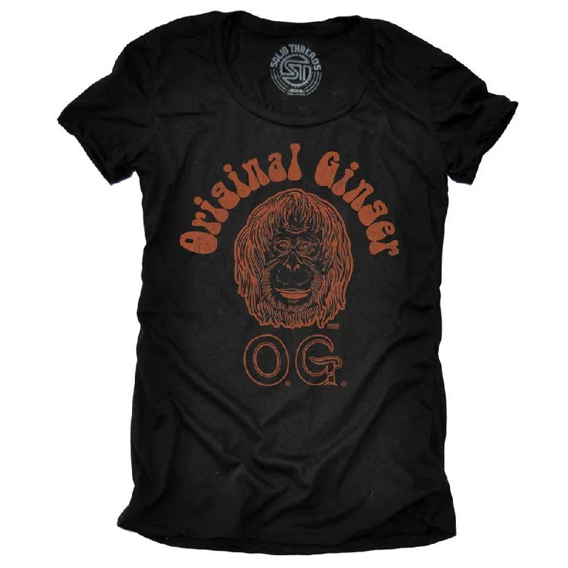 Layered Comfort Trendy Soft Comfort Women's Original Ginger T-shirt
