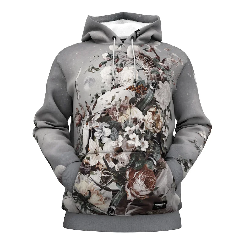 Easygoing Fashion Affordable Soft Layers Floral Space Hoodie