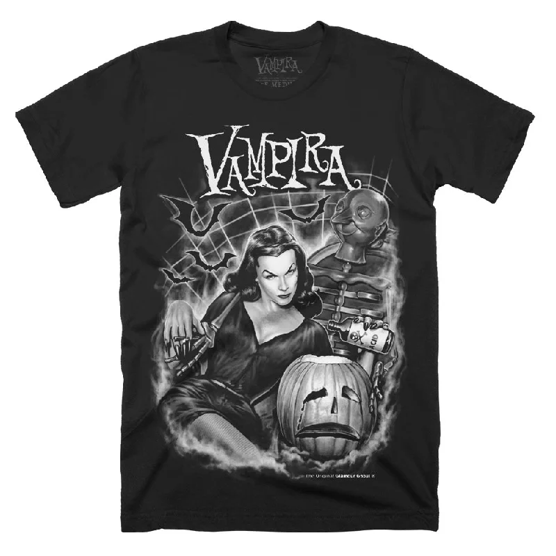 Chic Comfort Affordable Cozy Style Vampira Black Acid T-Shirt