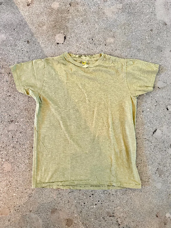 Urban Comfort Soft Street Fashion Velva Sheen Very Green Rolled T-Shirt