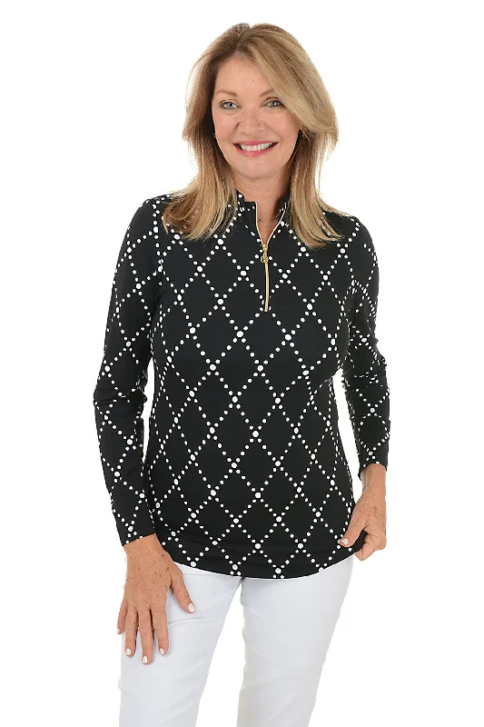 Layered Comfort Cozy Clothing Choices Black Diamond Geo UPF50+ Sun Shirt