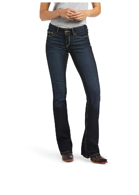 Light Fit Relaxed Chic Pieces Ariat Women’s R.E.A.L. Perfect Rise Contessa Boot Cut Jean-Nashville