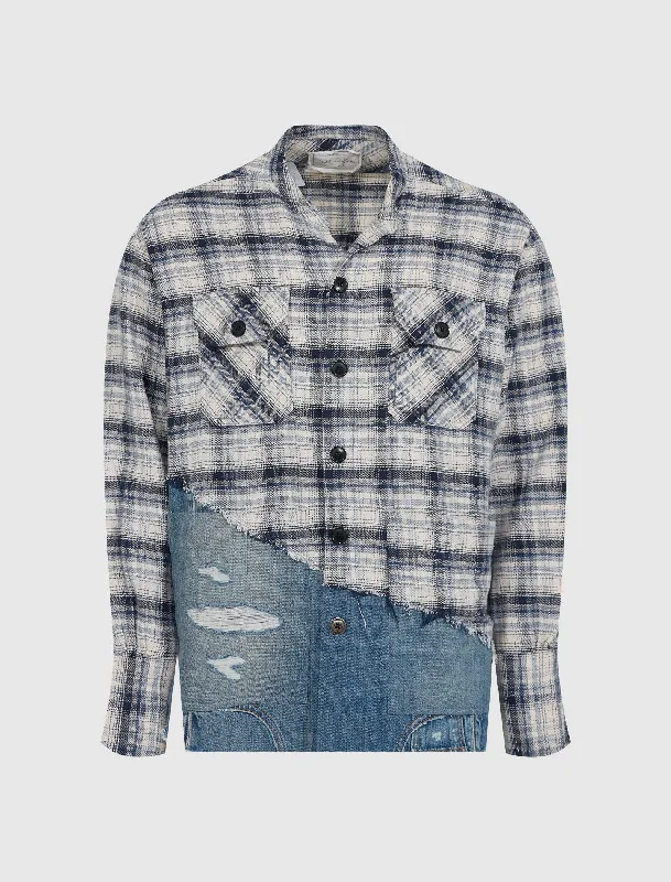 Breezy Comfort Soft Day-to-day Looks RIVER/DENIM SHIRT