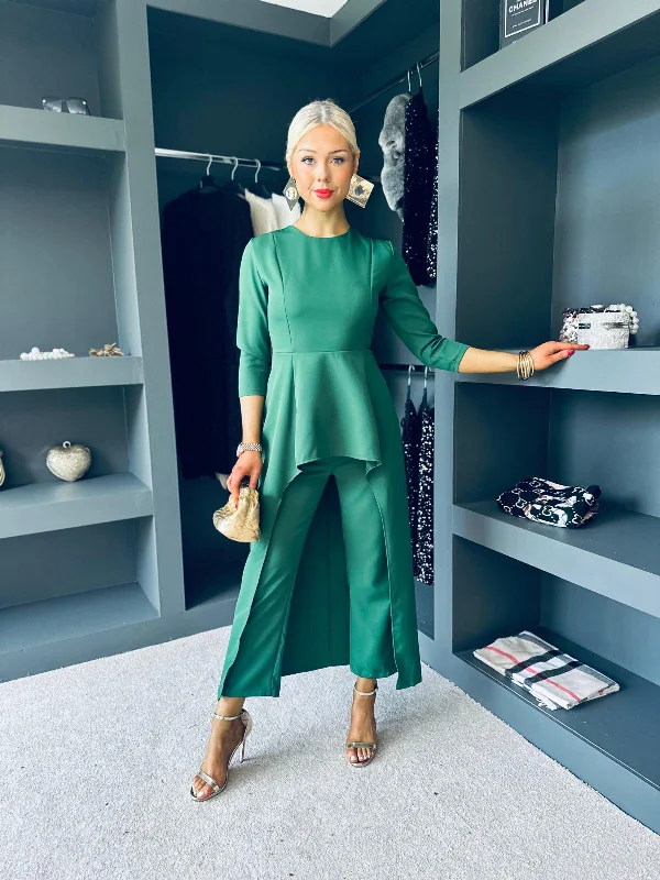 Trendy Dresses Relaxed Layered Looks Sutton Occasion 2 Piece Green