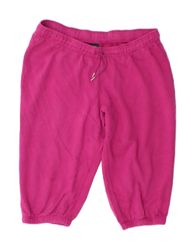 Effortless Comfort Comfortable Fashion Wearables NIKE Womens Capri Tracksuit Trousers Joggers UK 18 XL  Pink