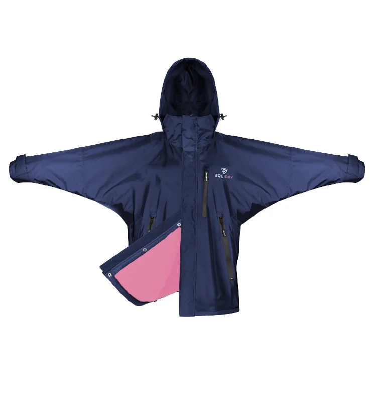 Simple Comfort Cozy Everyday Layers Shortie Women's | Thin Fleece | Navy/Penelope Pink