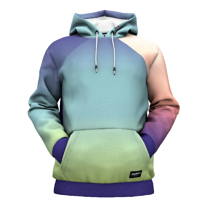 Soft Touch Simple Chic Pieces Multi Tone Hoodie