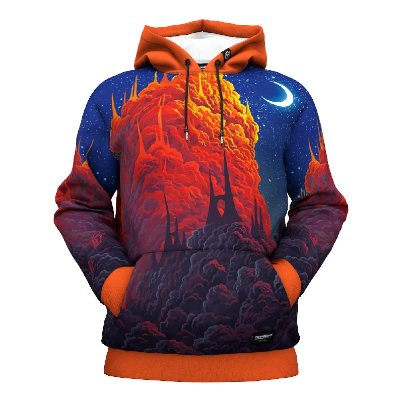 Cozy Fit Wear Stylish Relaxed Clothing Clouds Kingdom Hoodie