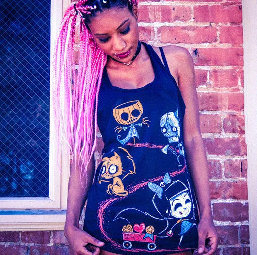 Modern Chic Trendy Casual Comfort Off to See The Wizard Women Tanktop