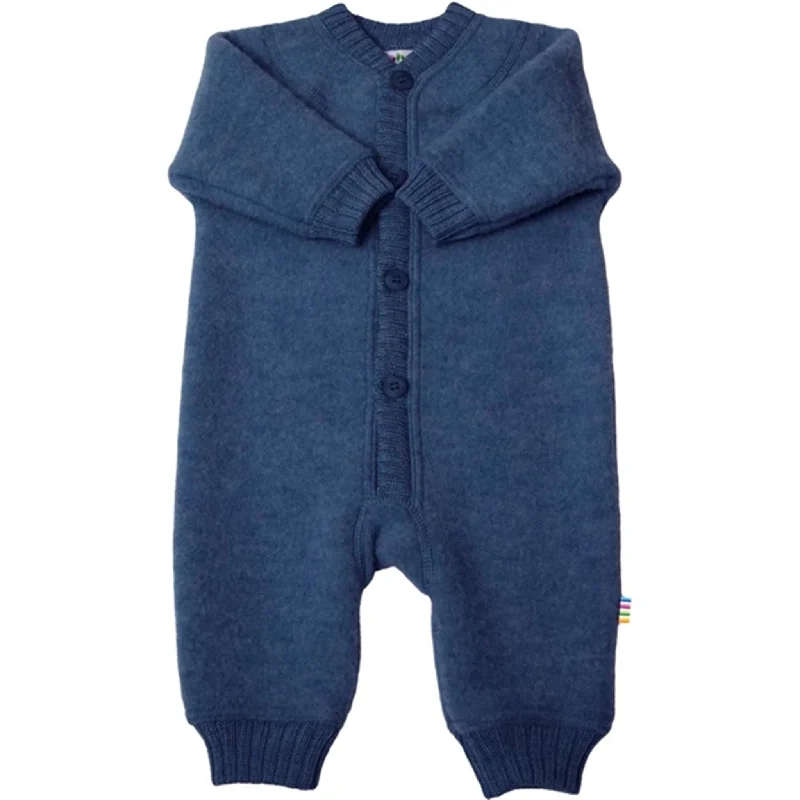 Trendy Wear Cozy Smart Wear Joha Wool Blue Melange Overalls