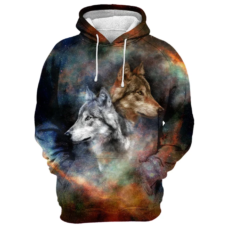 Fresh Comfort Cozy Pieces Wear Wolves Hoodie