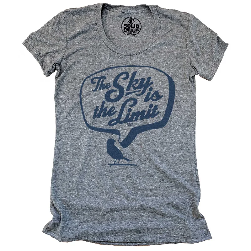 Breathable Comfort Soft Wear Pieces Women's The Sky is the Limit T-shirt