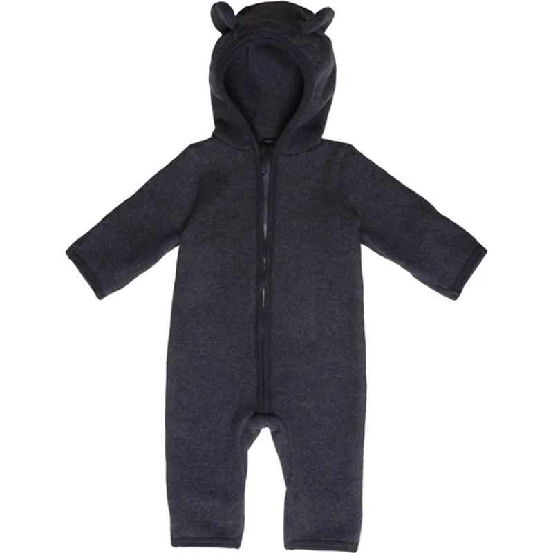 Comfortable Jackets Soft Chic Apparel Huttelihut Pram Suit Ears Soft Wool Allie Navy