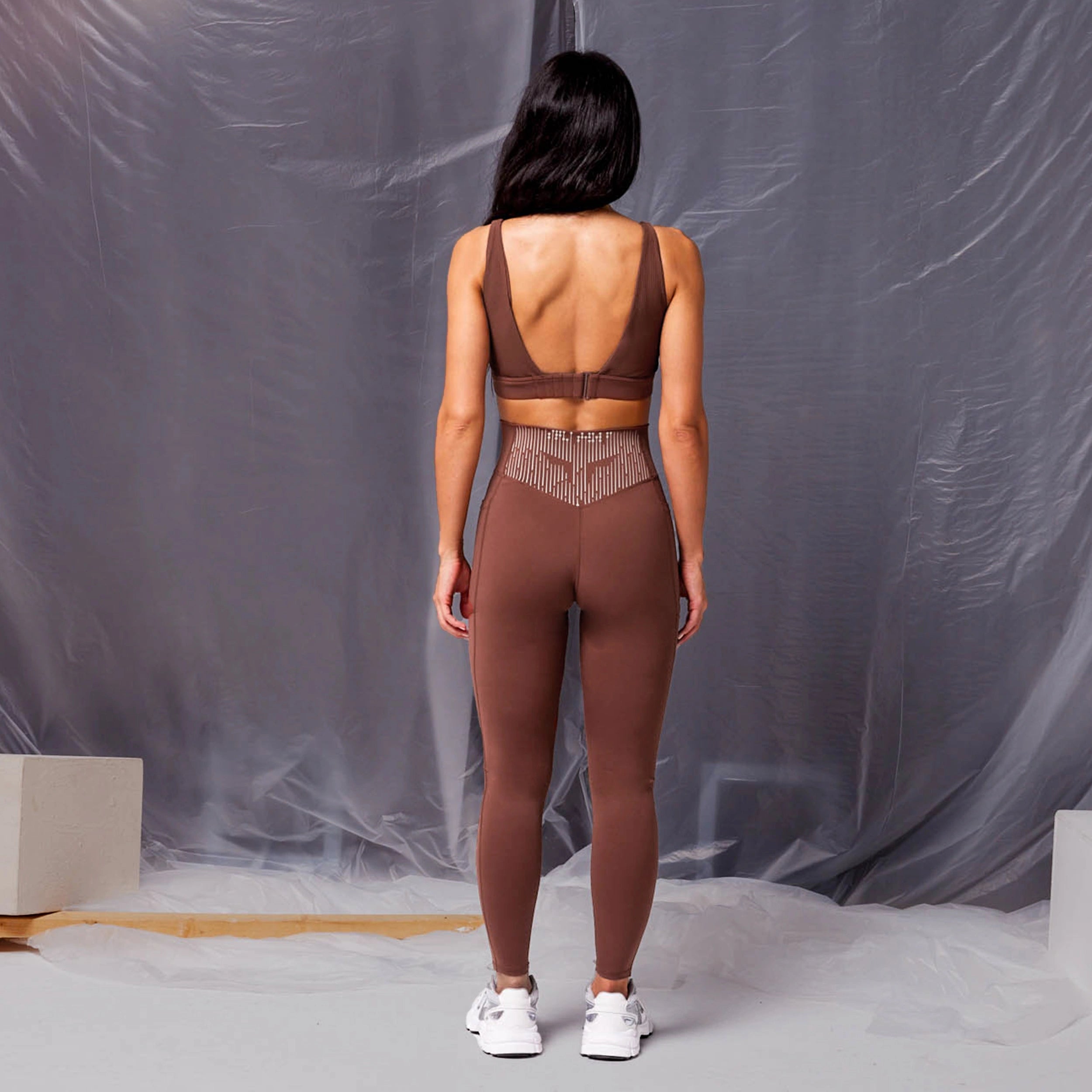 Effortless Dressing Cozy Chic Looks Code Runway Leggings - Cappuccino