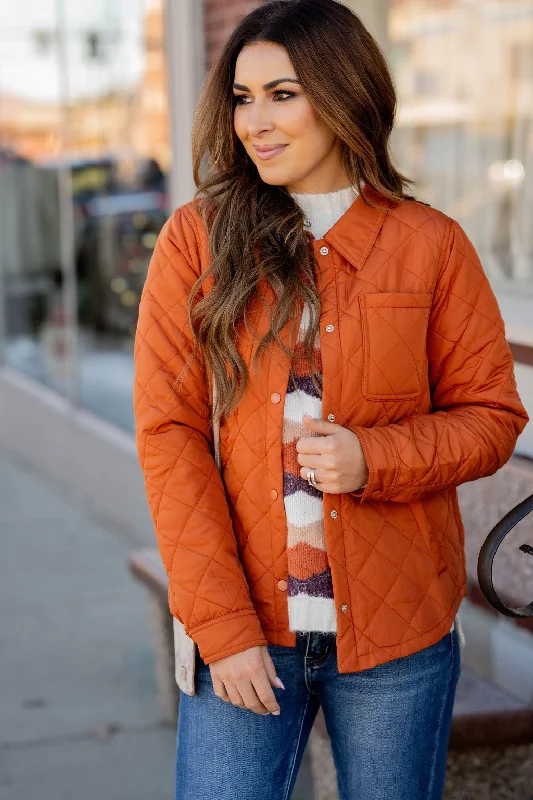 Layered Style Affordable Soft Layers Stitched Quilted Puffer Jacket