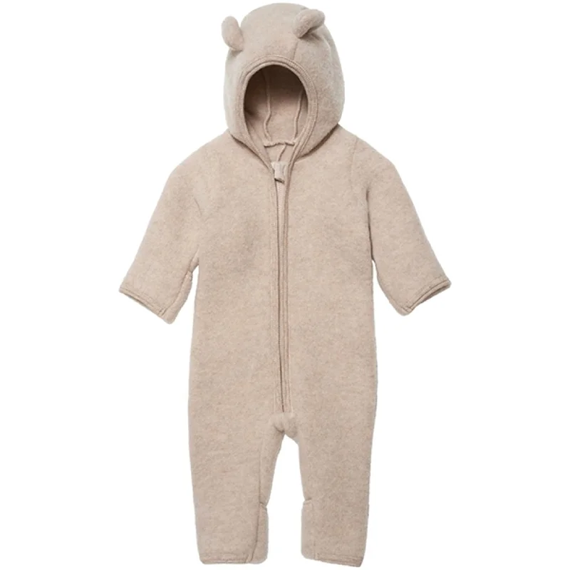 Versatile Style Cozy Everyday Styles Huttelihut Pram Suit Ears Soft Wool Allie Camel