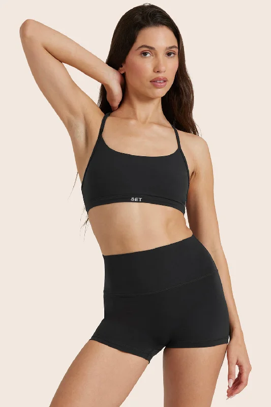 Simple Elegance Practical Soft Fit AIRLUXE™ BREATHE Y BRA - ONYX