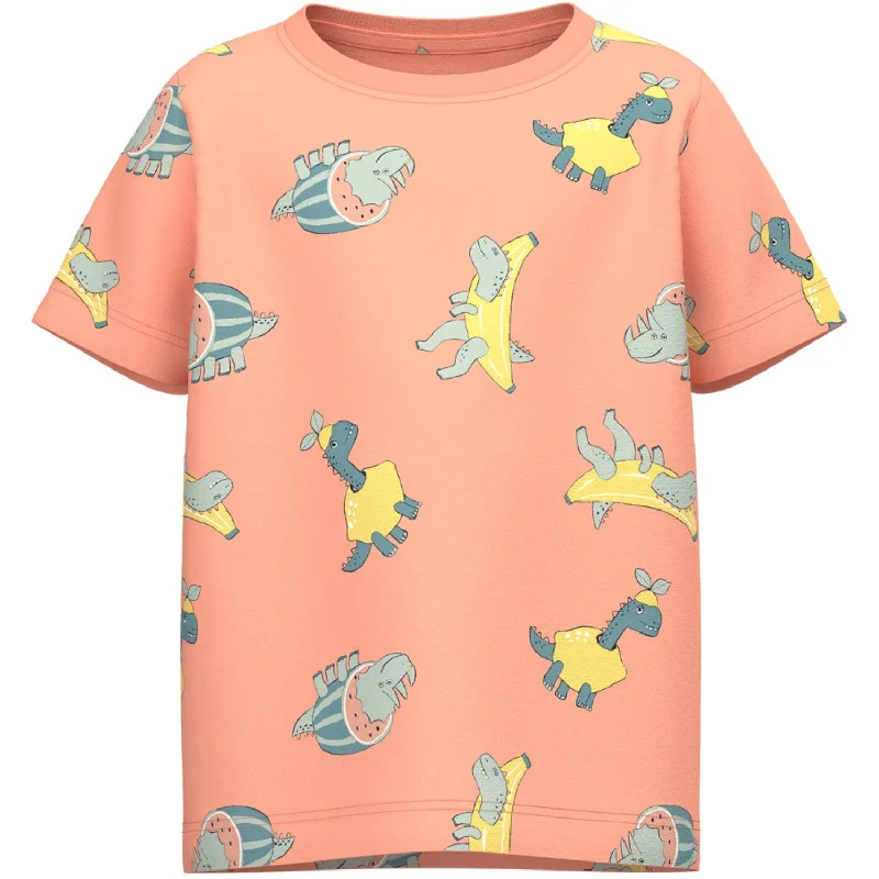 Chic Lounge Effortless Cozy Layers Name It Papaya Punch Varga T-Shirt