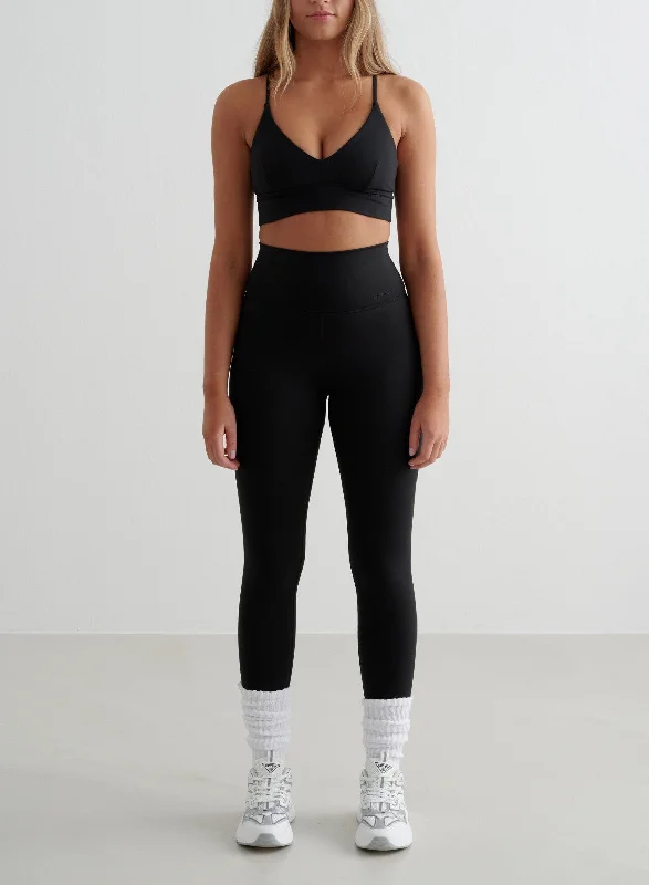 Stylish Wear Practical Soft Layers Black Sense Tights