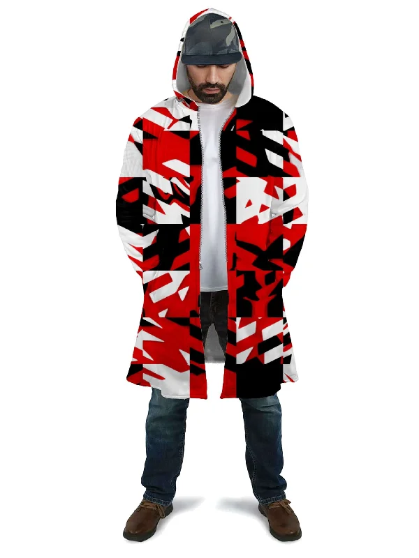 Comfortable Fashion Simple Chic Pieces Red Digital Cloak
