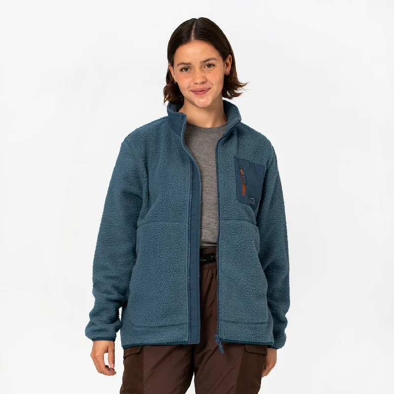 Cozy Chic Wear Fashion Chic Comfort Cosy Camp Fleece Blue Haven